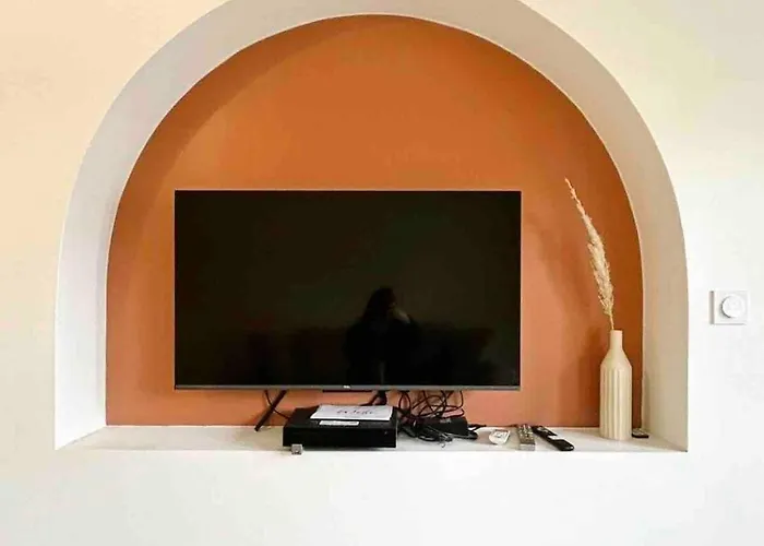 Διαμέρισμα Le Claridge - 4 Prs - Clim - Balcon - 5 Min Plages Αντίμπ